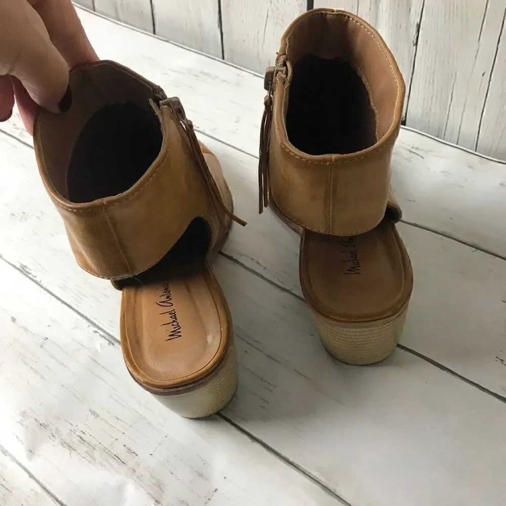Michael Antonio Bootie Open Hill Size 7.5